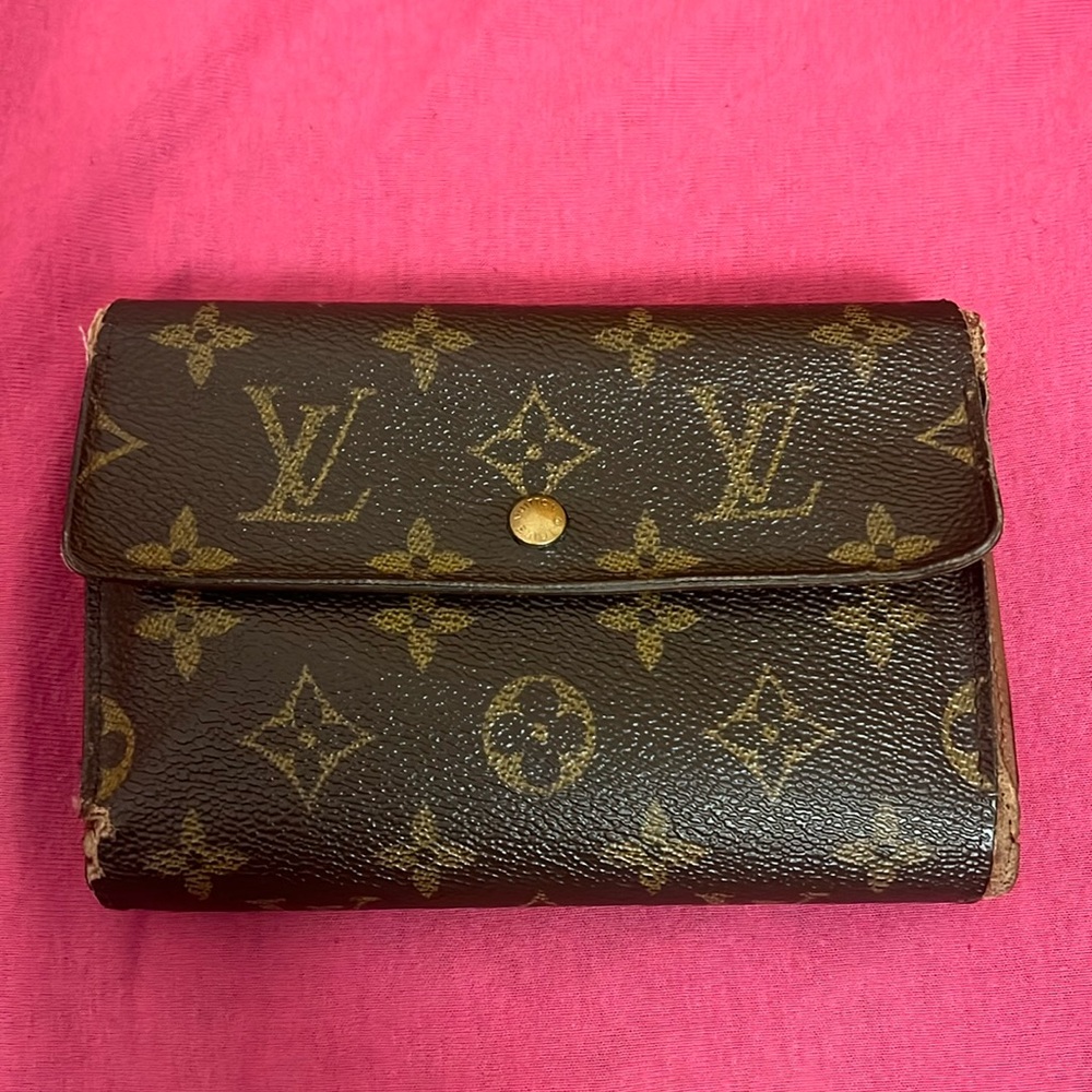 Louis Vuitton Monogram Porte Tresor Trifold Wallet
